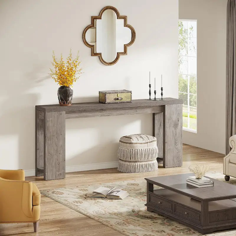 70.9 - Inch Console Sofa Table for Living Room, Entryway, and Hallway