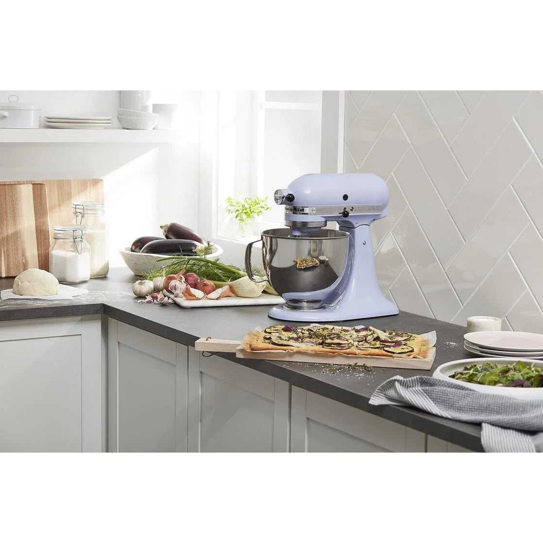 Kitchenaid Artisan Series 5 - Quart Tilt - Head Stand Mixer, Wildflower, KSM156CXWF