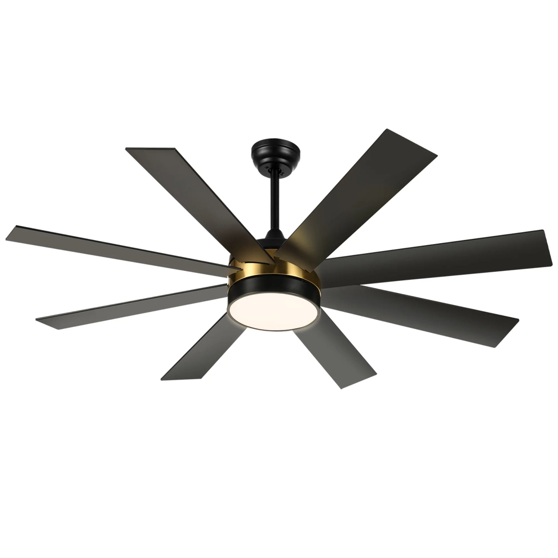 Dextrus 60 in Modern LED Outdoor/ Indoor Ceiling Fan with Remote Control