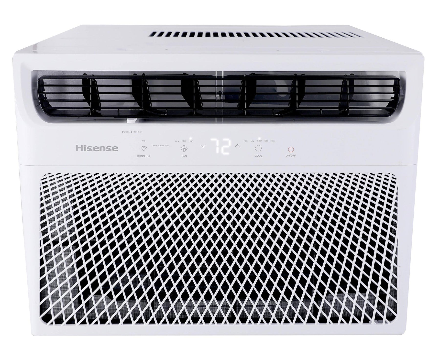 Hisense 350 - sq ft Window Air Conditioner with Heater (115 - Volt; 8000 - BTU) in White | AW0822DR1W