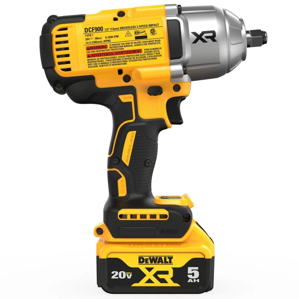 Open Box Dewalt DCF900P1 20V MAX Cordless Impact Wrench Kit