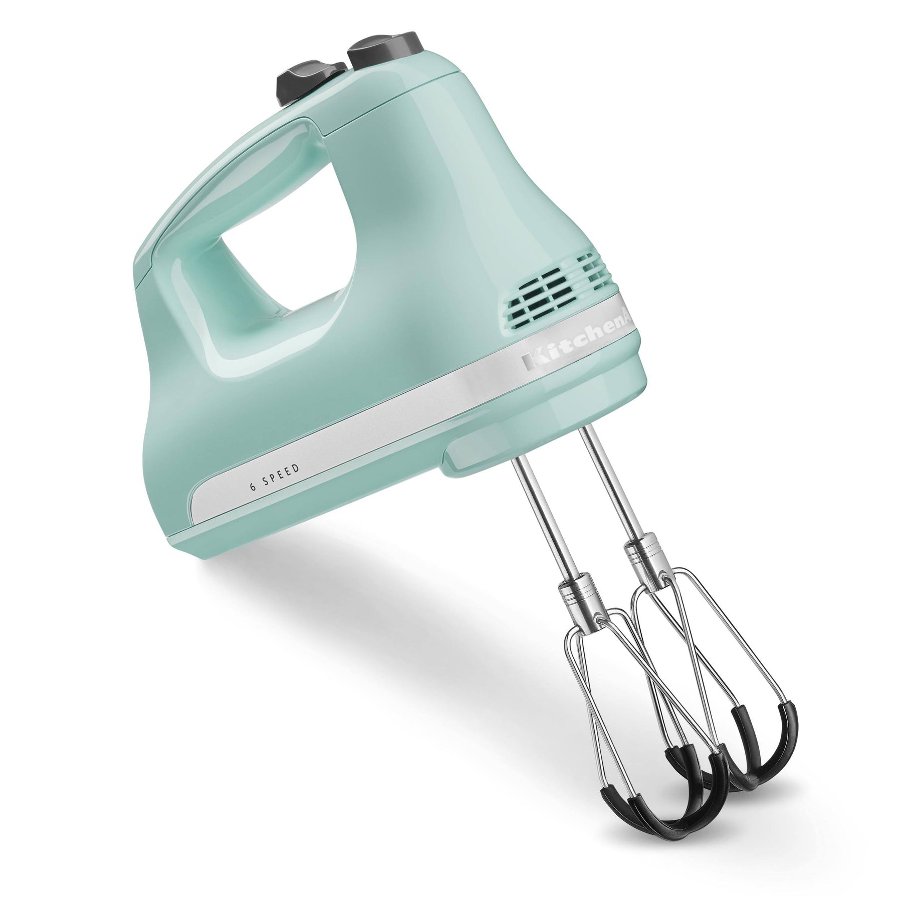 KitchenAid 6 Speed Hand Mixer with Flex Edge Beaters - Ice