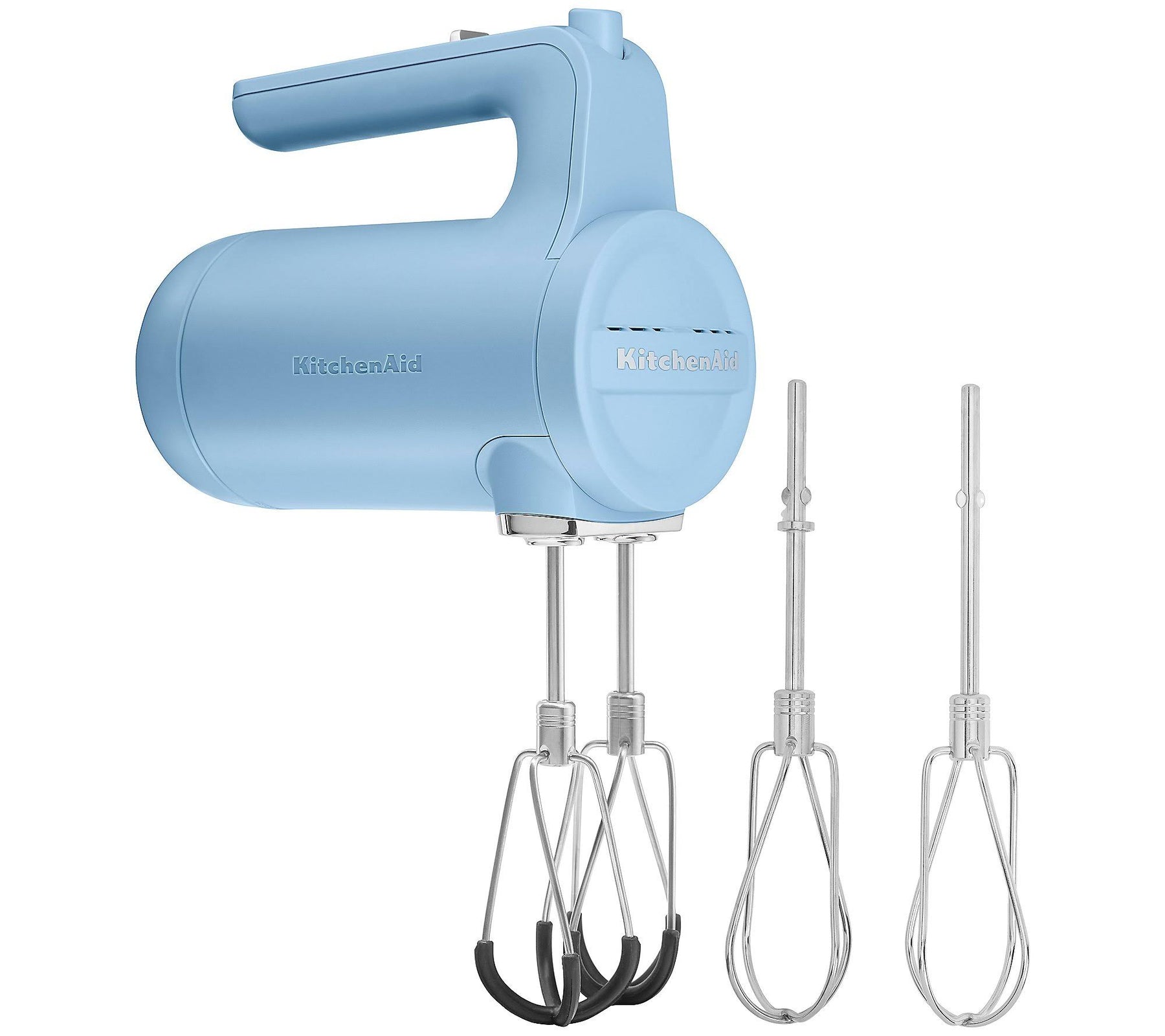 KitchenAid Cordless 7-Speed Hand Mixer w/FlexEdge Beaters,Blue Velvet