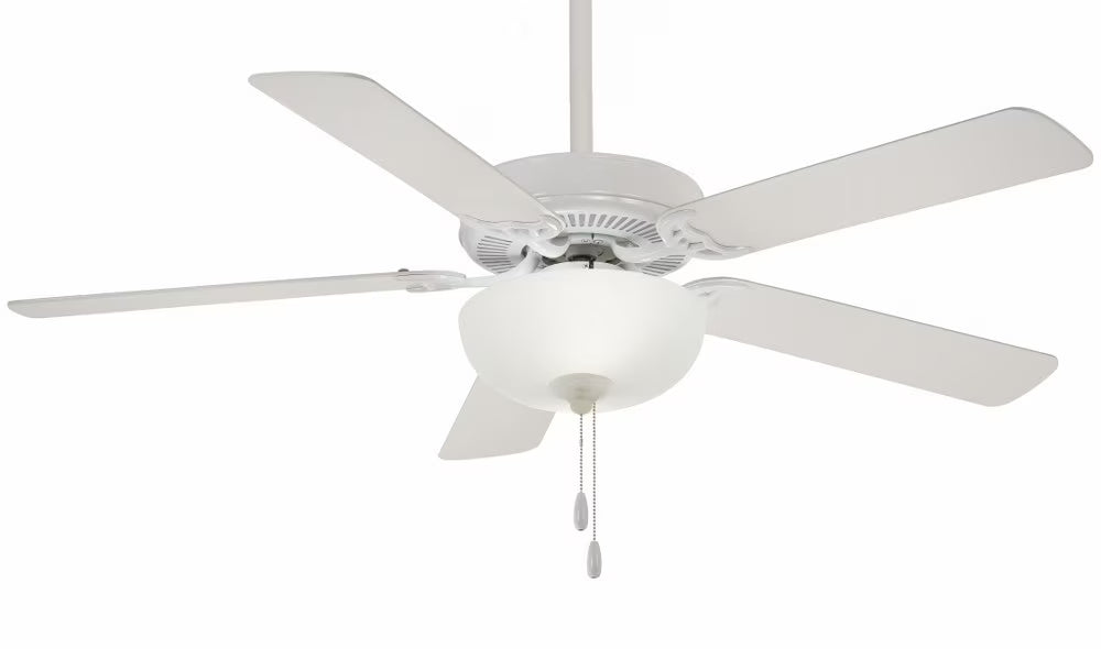 Minka Aire Fans - Contractor II Uni - Pack - 5 Blade Ceiling Fan with Light Kit - 18