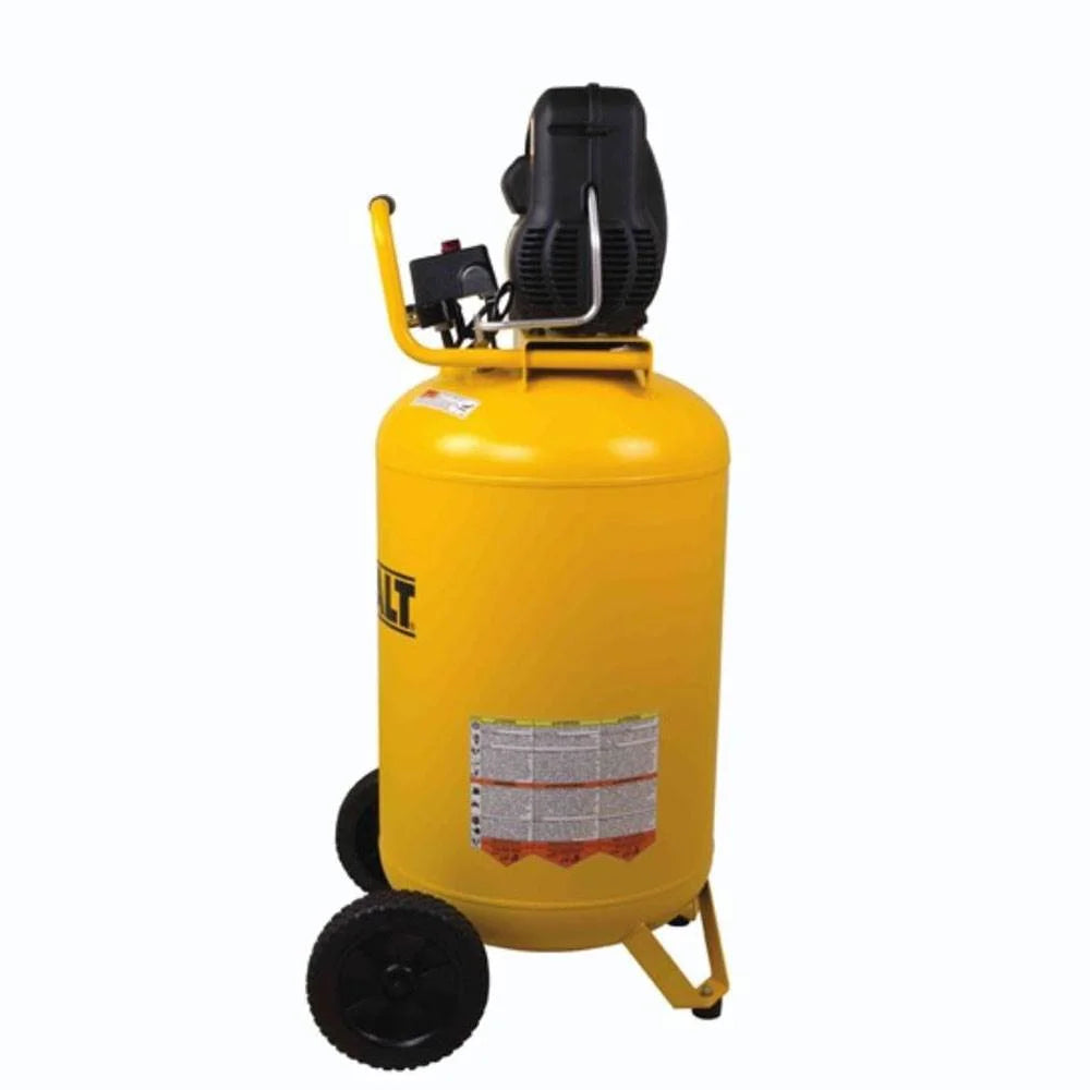 Dewalt Portable 30 Gallon Oil Free Electric Motor Vertical Air Compressor Tank