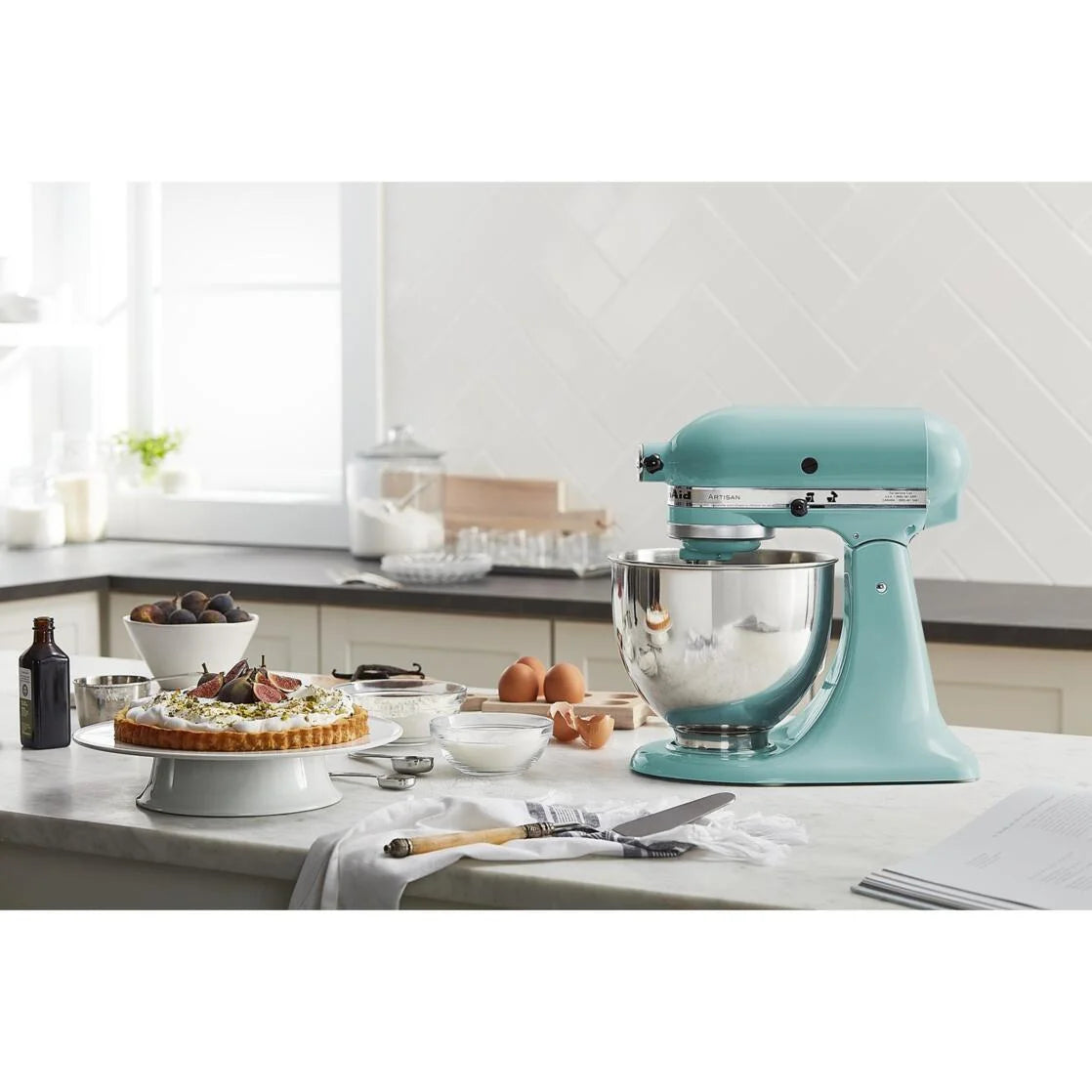 Kitchenaid Artisan Series 5 - Quart Tilt - Head Stand Mixer, Wildflower, KSM156CXWF