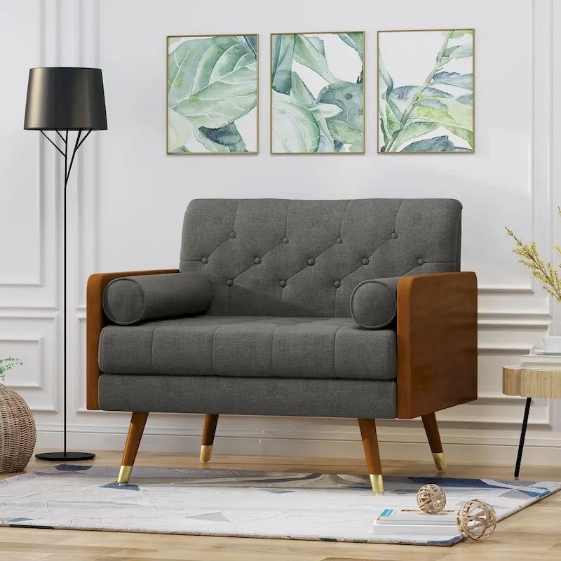 Frankie Mid - Century Modern Club Chair by Christopher Knight Home