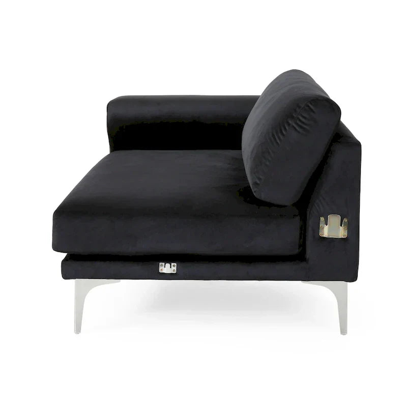 Christopher Knight Home Croydon Modern Glam Velvet Sofa for 4