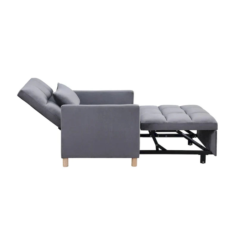 Versatile Sleeper Chair with Removable Pillow