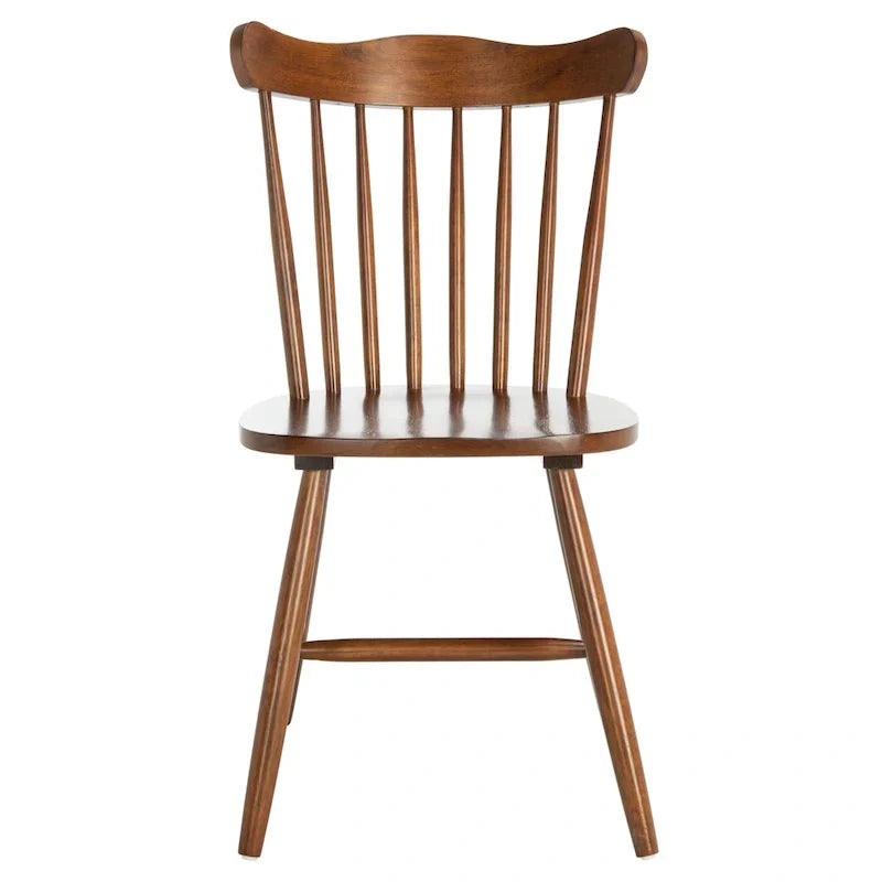 Set of 2 SAFAVIEH Margretta Spindleback Windsor Dining Chairs - Dimensions: 17" W x 19" L x 34" H