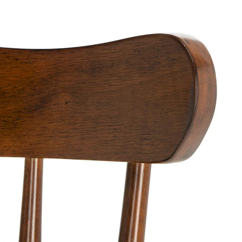 Set of 2 SAFAVIEH Margretta Spindleback Windsor Dining Chairs - Dimensions: 17" W x 19" L x 34" H