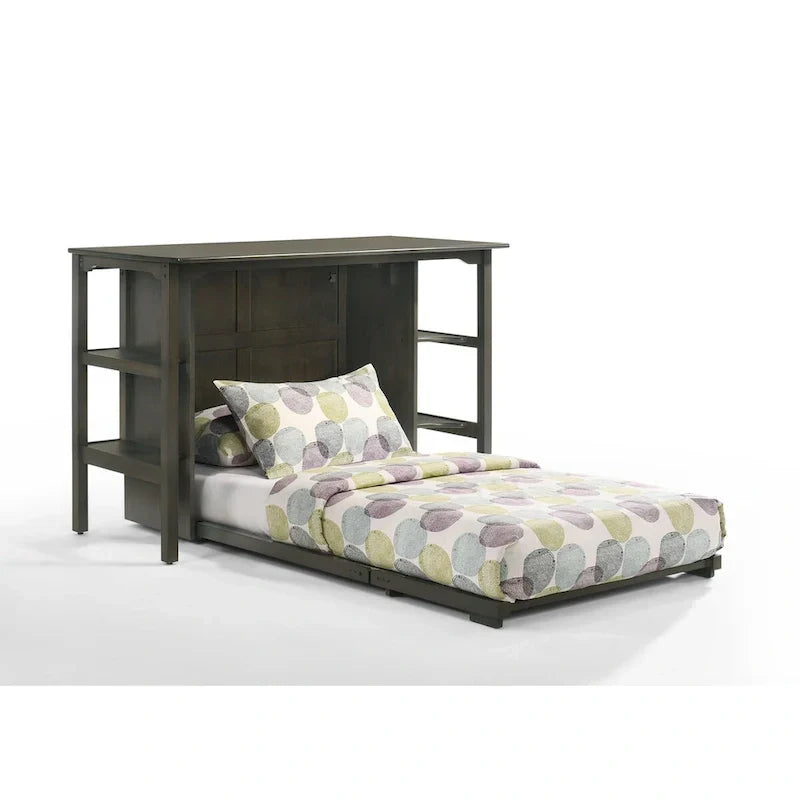 Siesta Murphy Bed Desk with Gel Memory Foam Mattress