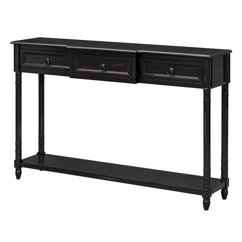 Entryway Console Table with Drawers - Stylish Sofa Table