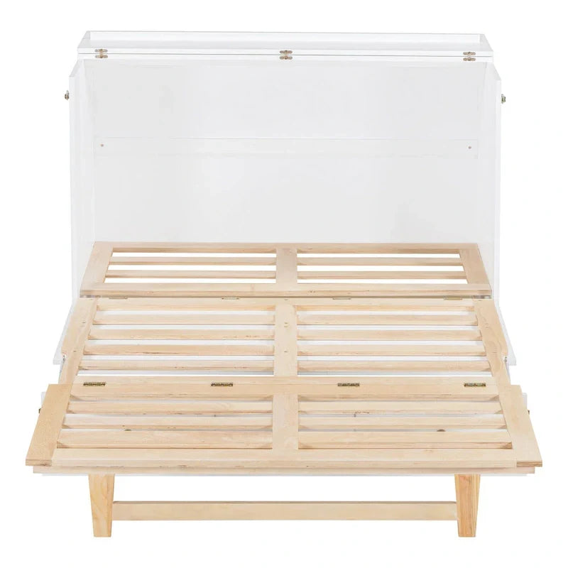 Nestfair Full - Size Murphy Bed with Spacious Drawers