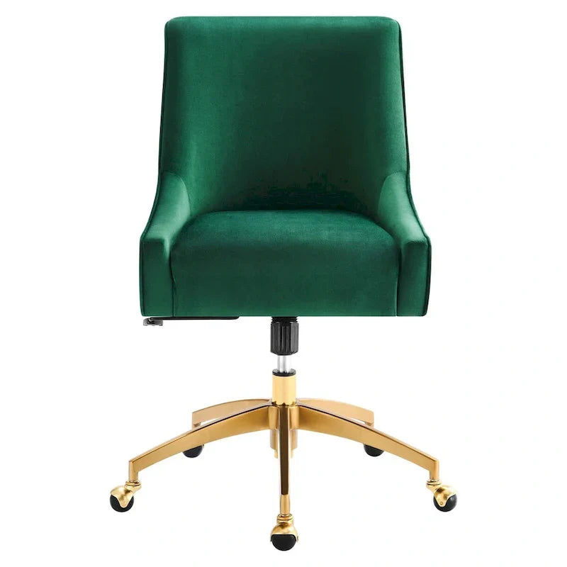 Discern Velvet Performance Office Chair