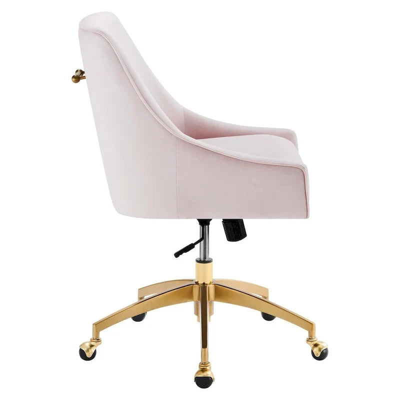 Discern Velvet Performance Office Chair