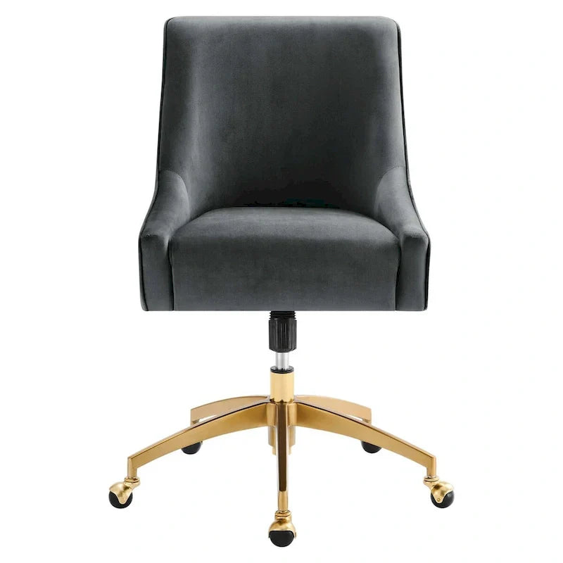 Discern Velvet Performance Office Chair