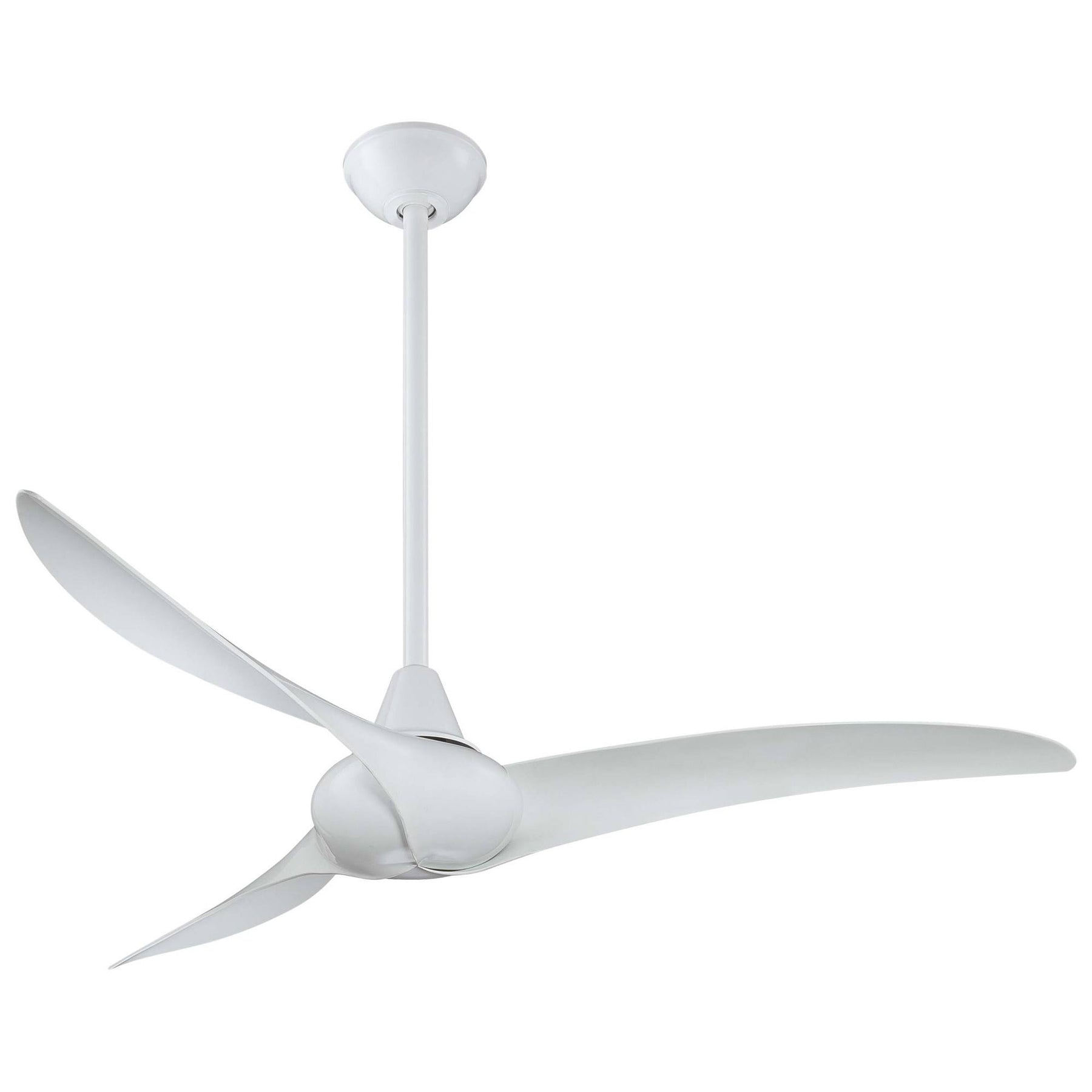 Minka - Aire Wave 52" Ceiling Fan - White - White Blades