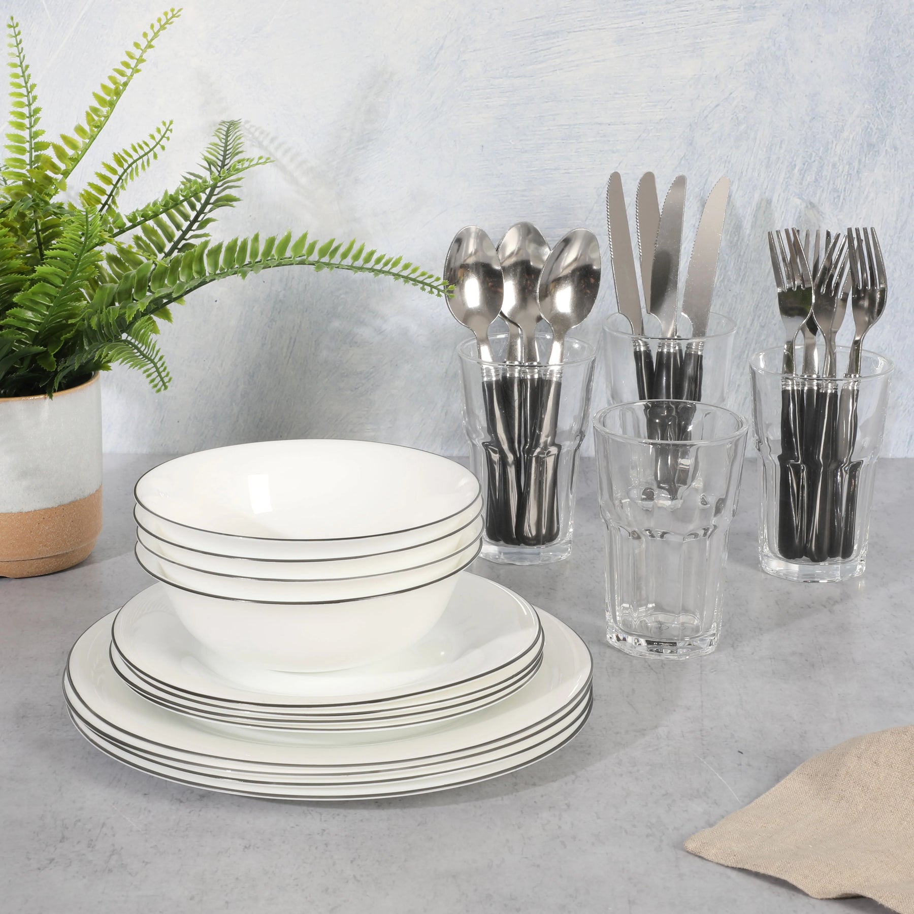 Gibson Home 71 Piece Stainless Steel Silver Cookware Combo Set