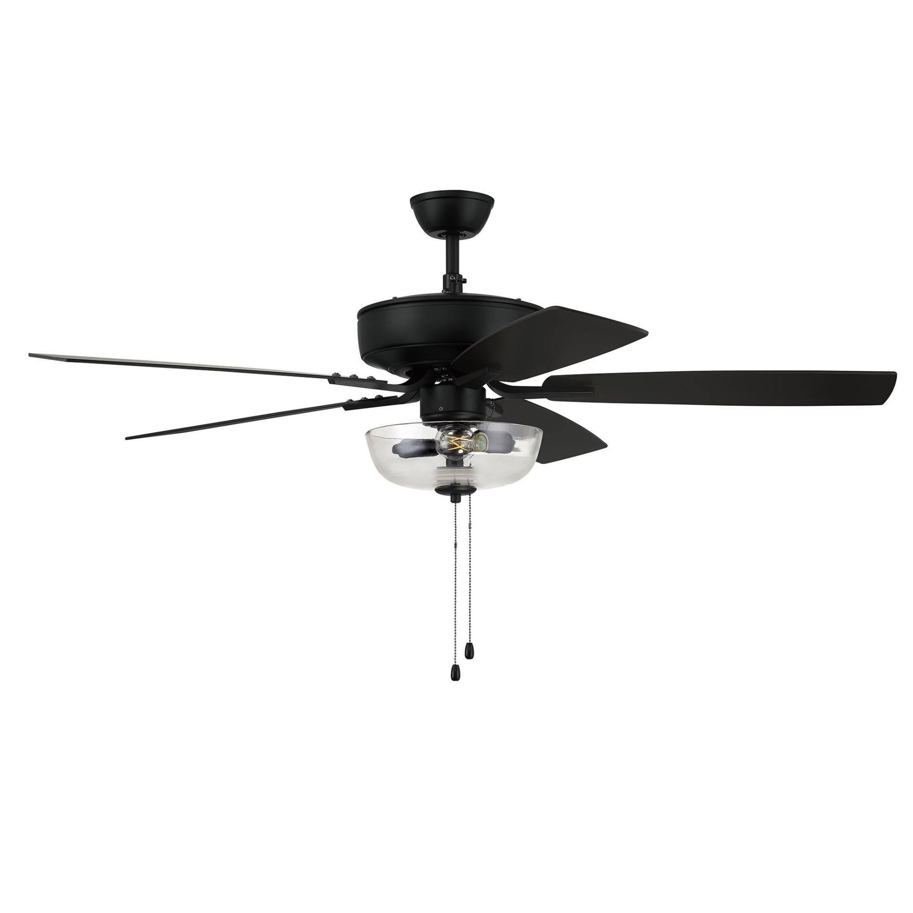 Craftmade 52" Pro Plus 101 Indoor Ceiling Fan Flat Black