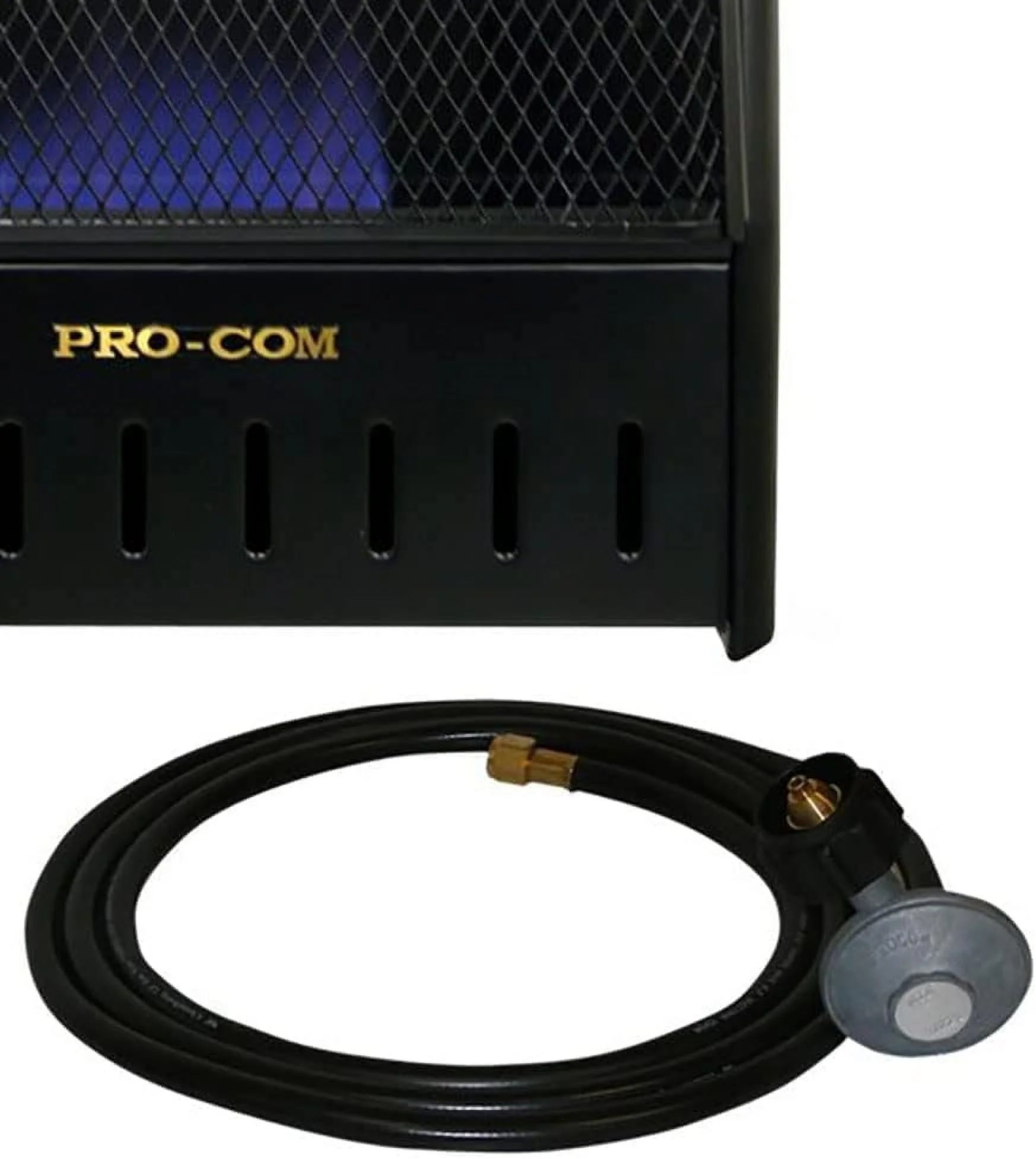 ML100TBAHR Ventless Propane Gas Blue Flame Space Heater with Thermostat Control