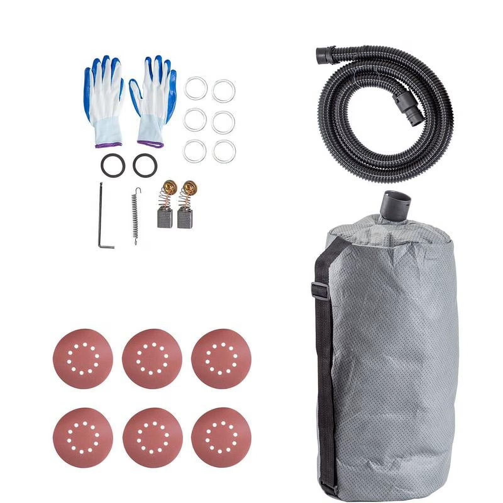 Drywall Sander 850W, Electric Drywall Sander, Electric Sander, with LED Strip Light and Vacuum Bag, Variable Speed 800 - 1750 RPM, Foldable Sheetrock