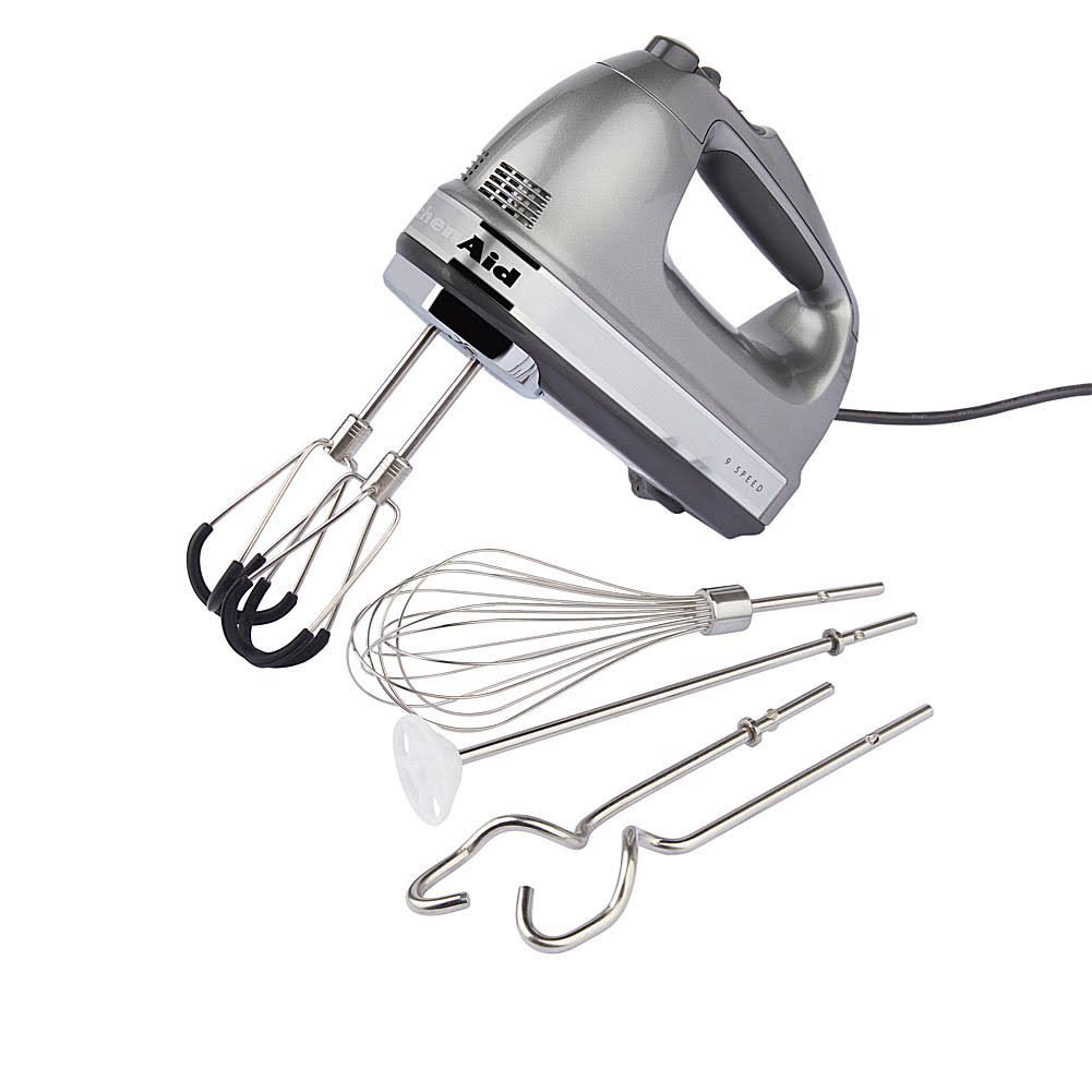 KitchenAid 9-Speed Digital Hand Mixer w/ FlexEdge Beaters,Onyx Black