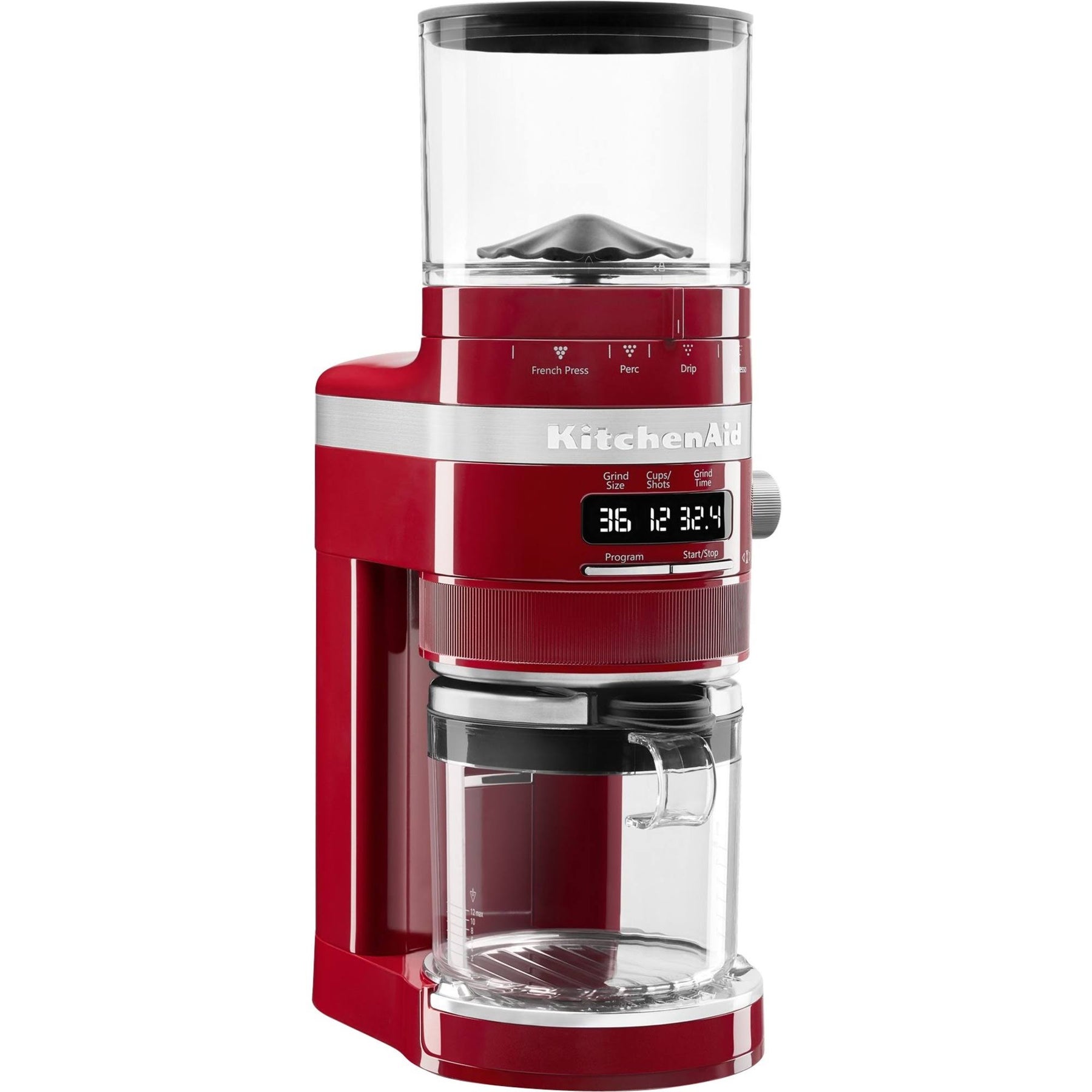 KitchenAid - Burr Coffee Grinder - Empire Red