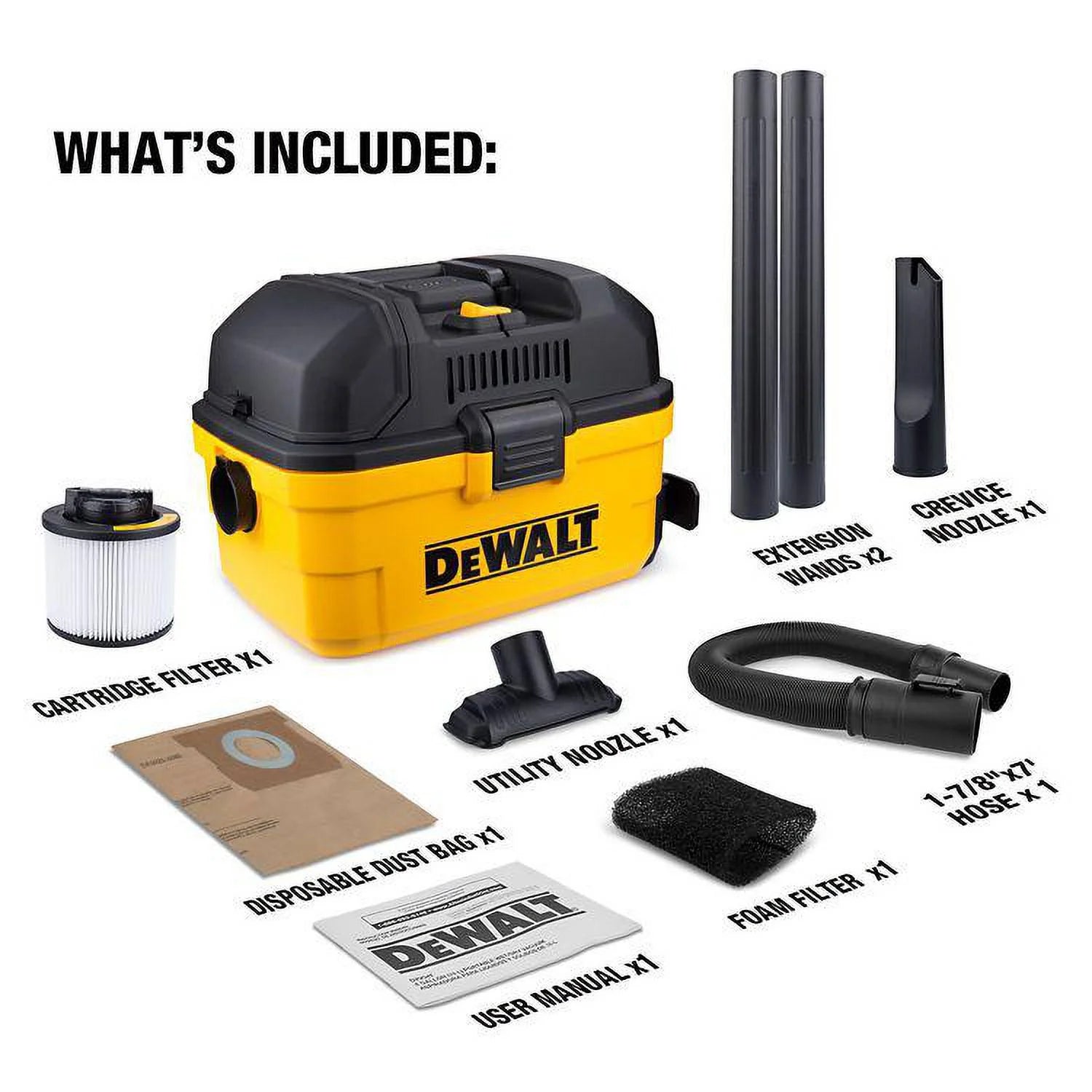 Dewalt 4 - Gal 5 - Peak Hp Toolbox Vac DXV04T