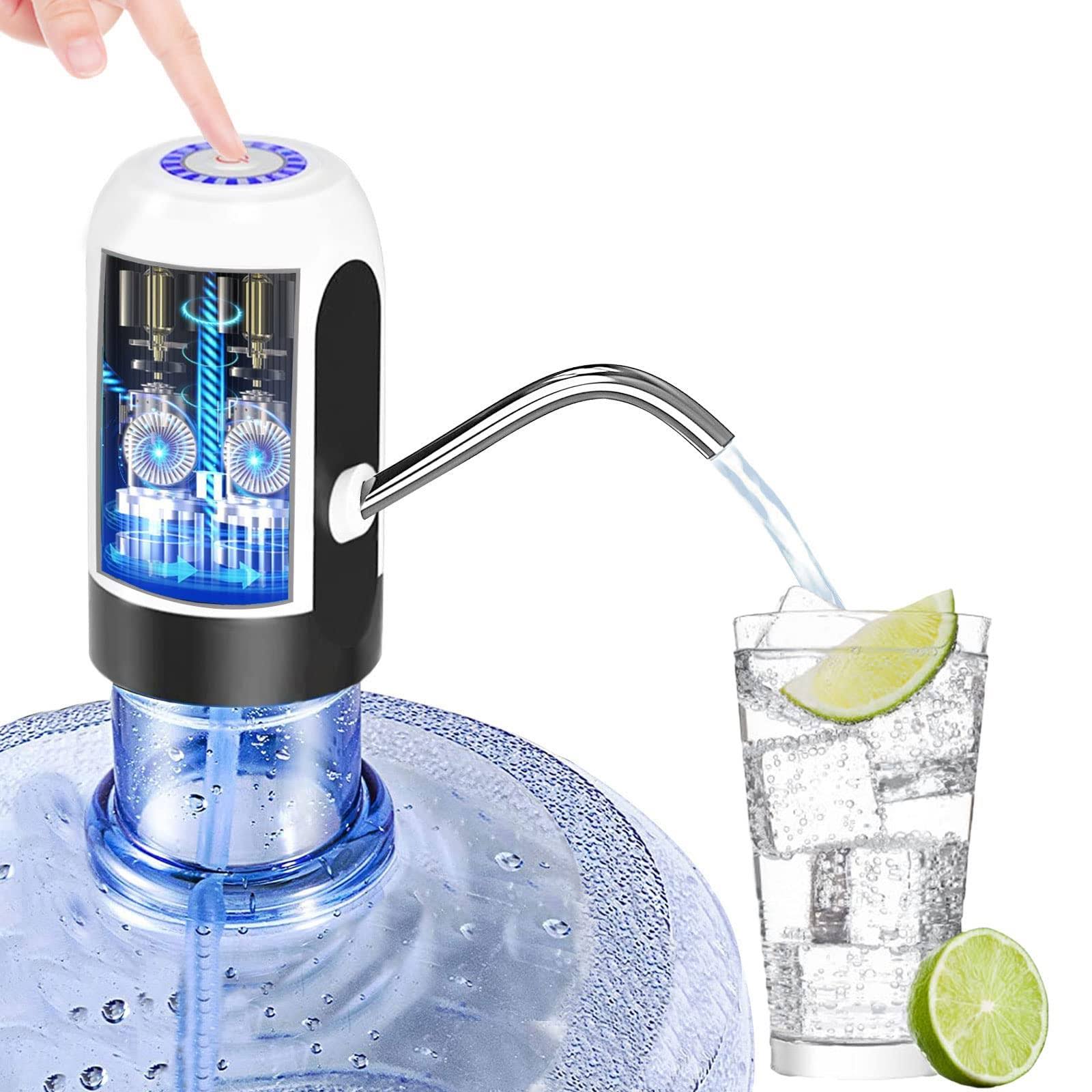 BLNYPOR Water Bottle Pump 5 Gallon Electric Drinking Water Pump Portable Water Dispenser USB Charging Water Bottle Pump Water Bottle