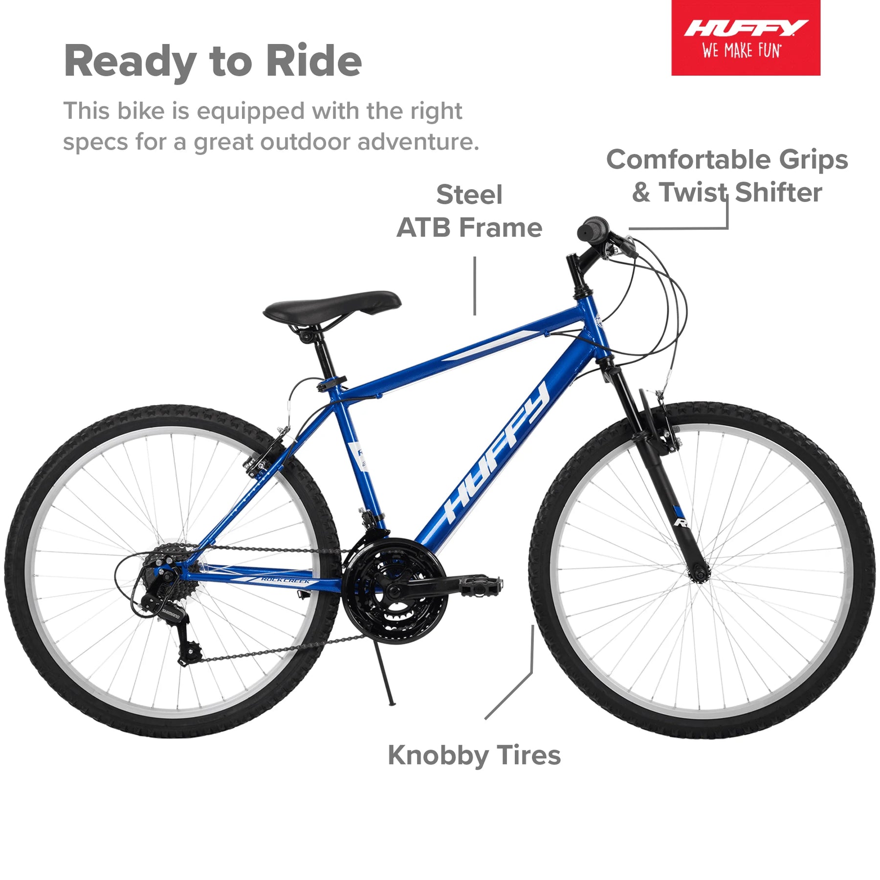 Huffy 26 - Inch Rock Creek Men'S Mountain Bike, Blue
