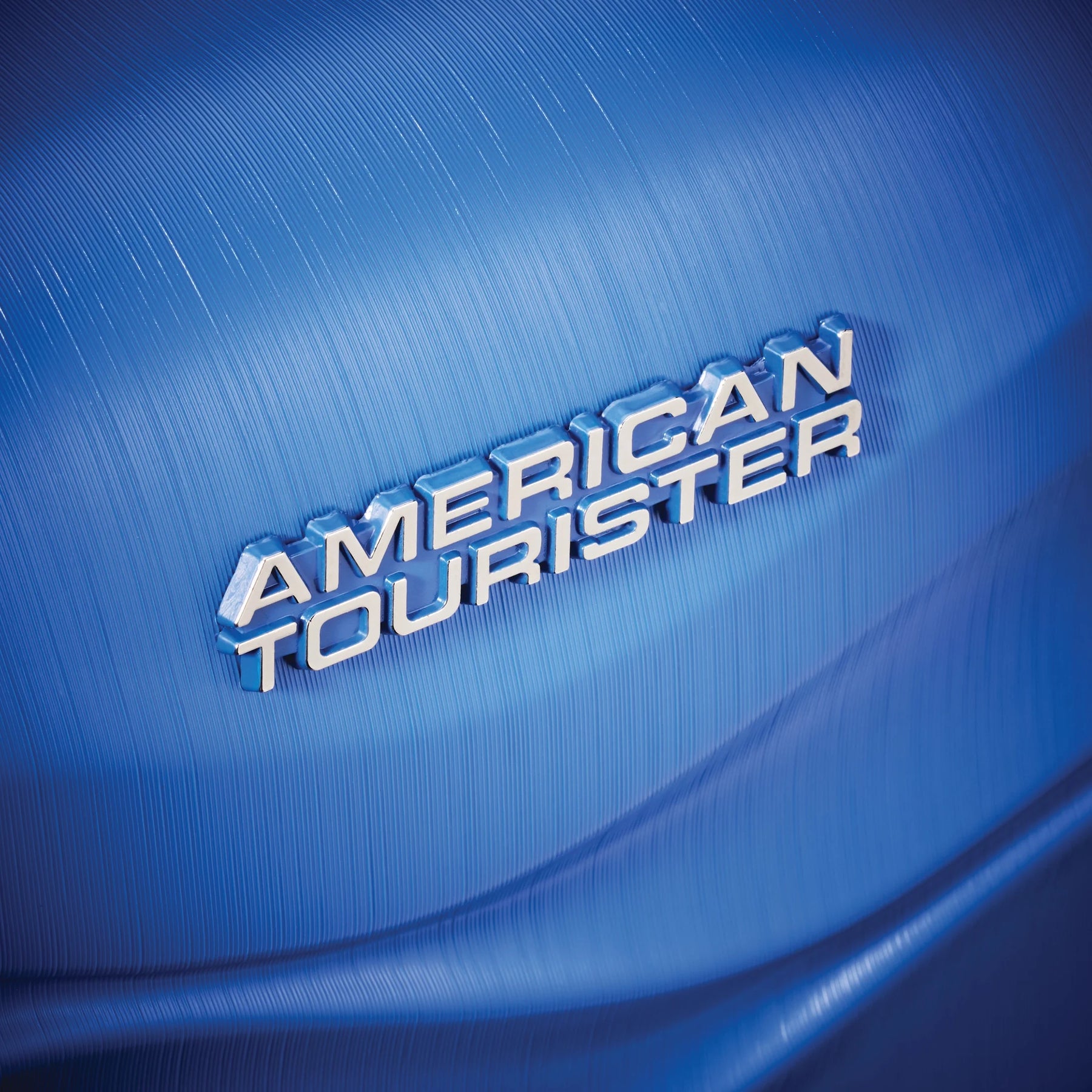 American Tourister Pirouette NXT Hardside Large Checked Luggage with Spinner Wheels - Ultramarine