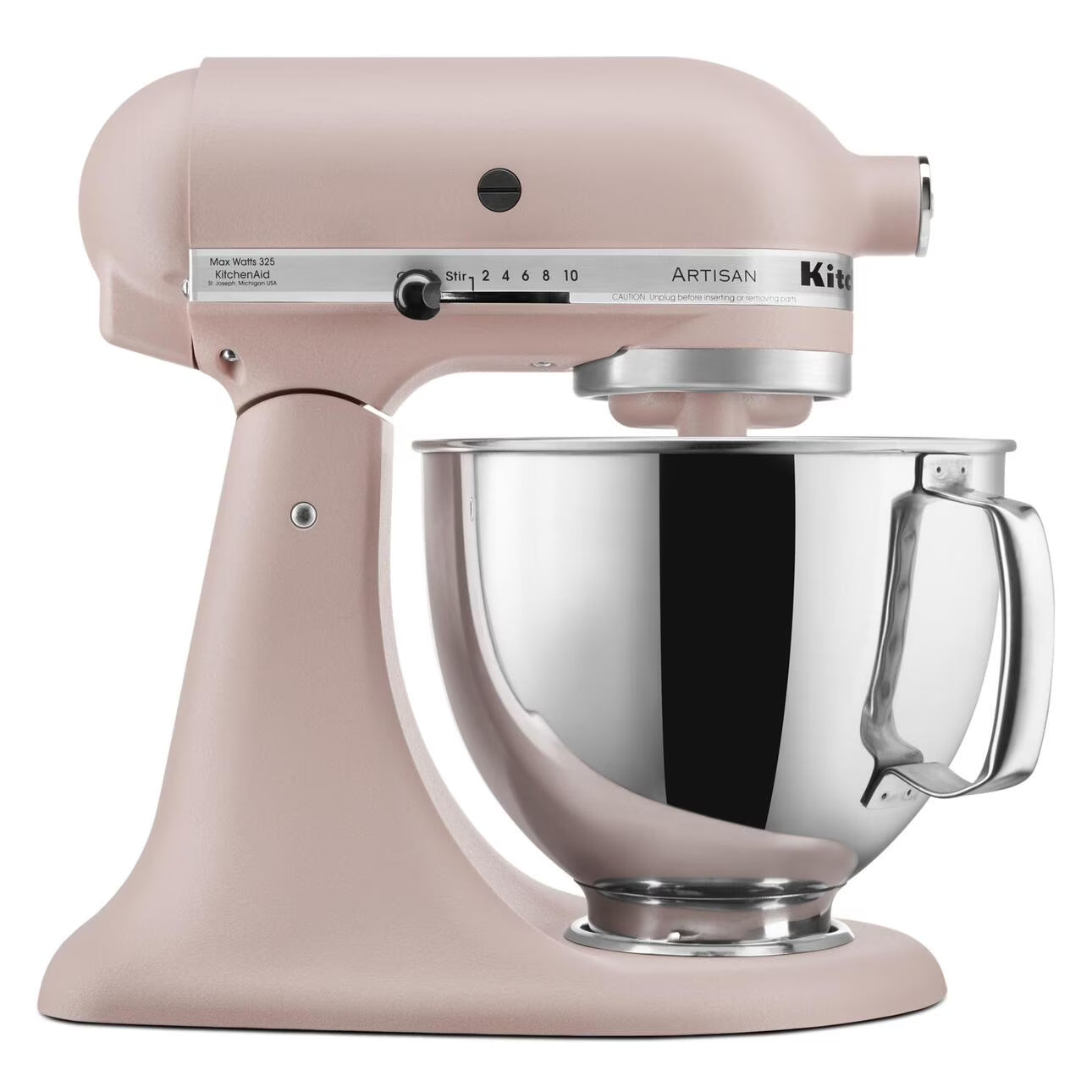 Kitchenaid Artisan Series 5 - Quart Tilt - Head Stand Mixer, Feather Pink, KSM150PS