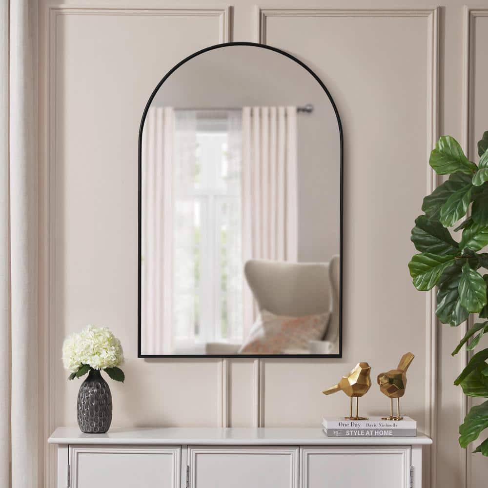 Home Decorators Collection Large Arched Black Classic Accent