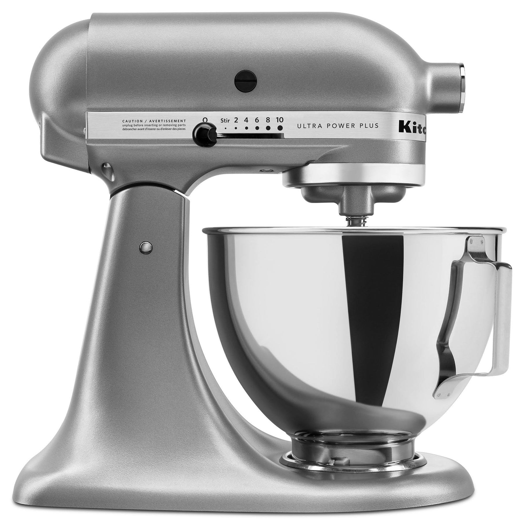 KitchenAid Ultra Power Plus 4.5 qt Tilt - Head Stand Mixer, Light Silver