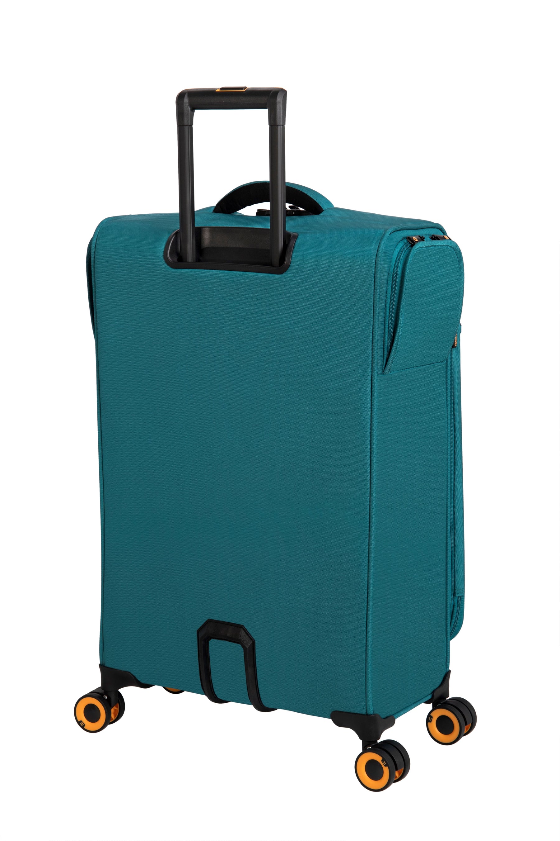 It Luggage Simultaneous 27" Softside Checked 8 Wheel Expandable Spinner Luggage, Harbour Blue