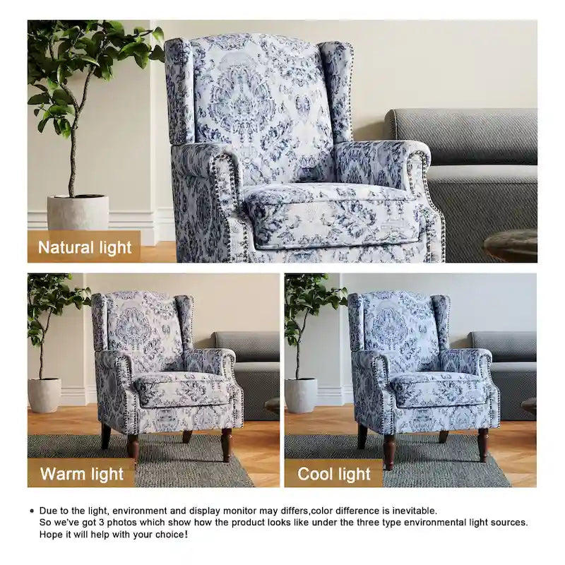 Decorative Upholstered Accent Chair for Living Room