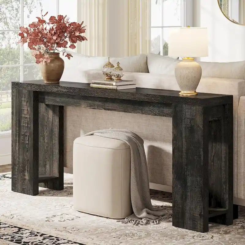 70.9 - Inch Console Sofa Table for Living Room, Entryway, and Hallway