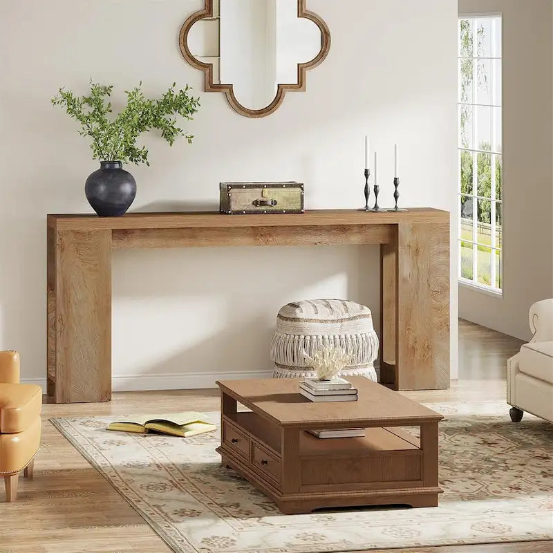 70.9 - Inch Console Sofa Table for Living Room, Entryway, and Hallway