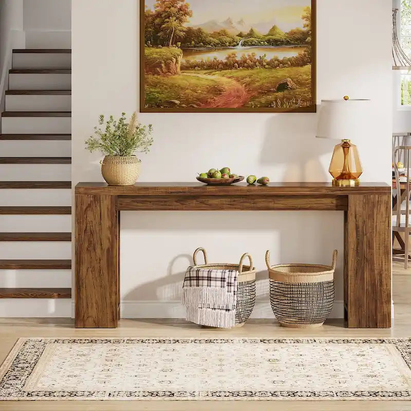 70.9 - Inch Console Sofa Table for Living Room, Entryway, and Hallway
