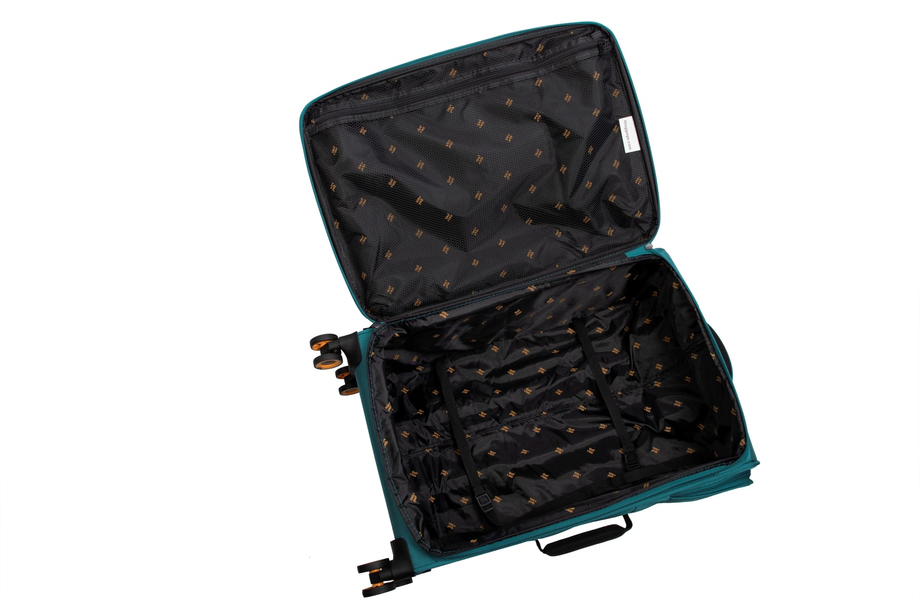 It Luggage Simultaneous 27" Softside Checked 8 Wheel Expandable Spinner Luggage, Harbour Blue