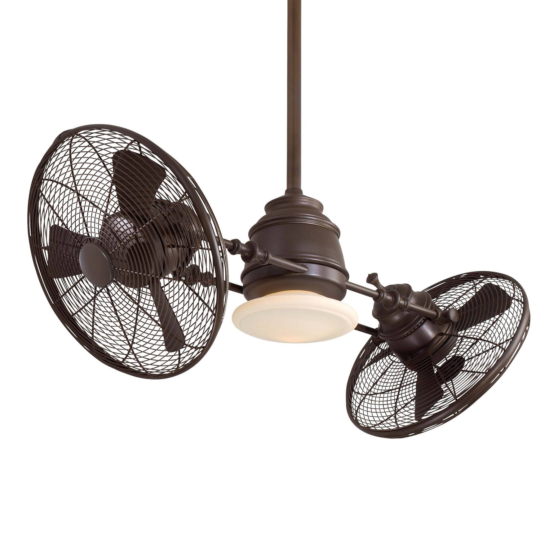 Minka Aire Vintage Gyro 42 Inch 6 Blade WiFi Capable LED Ceiling Fan in Oil Rubbed Bronze F802L - ORB