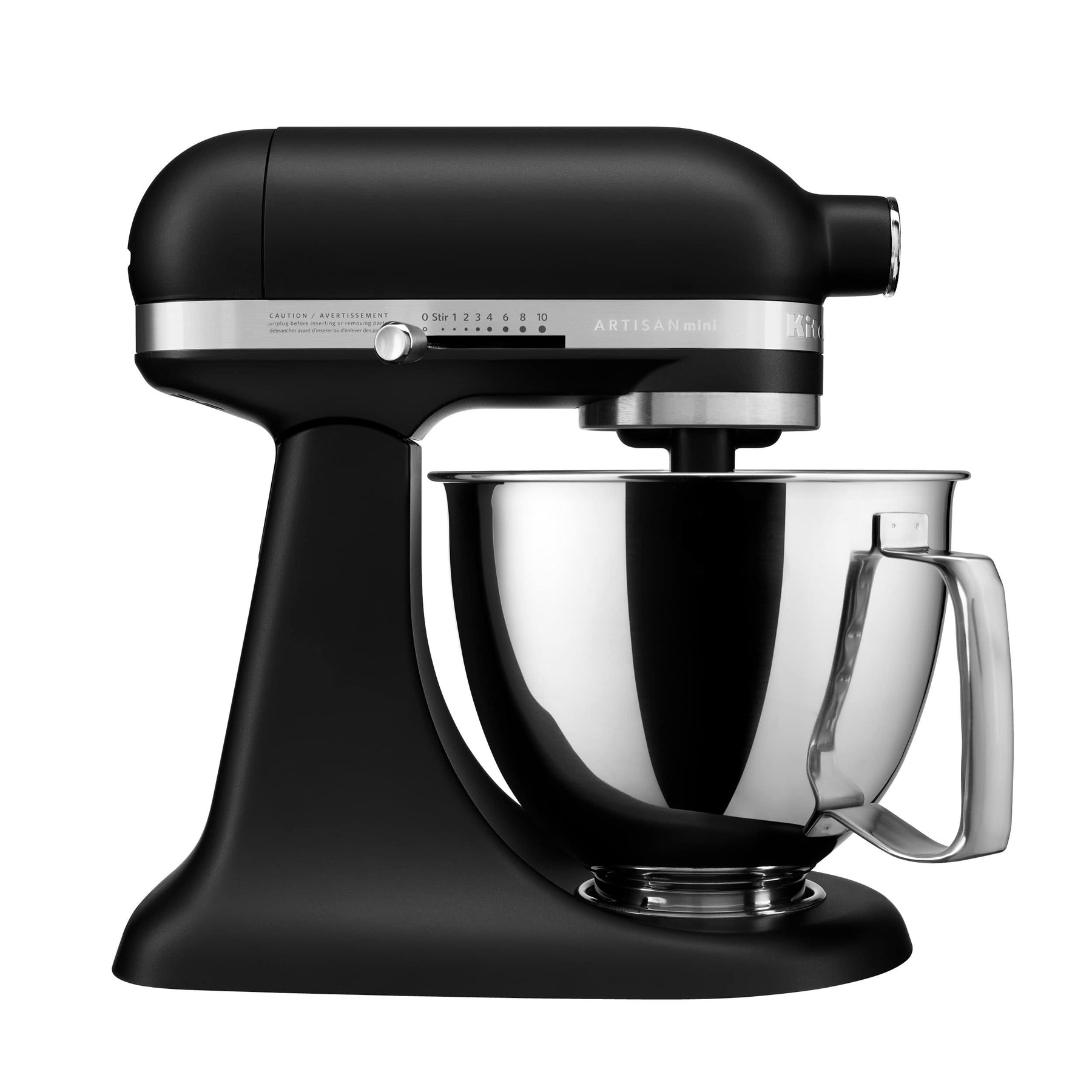 KitchenAid Artisan Mini 3.5 Quart Tilt - Head Stand Mixer, Black Matte