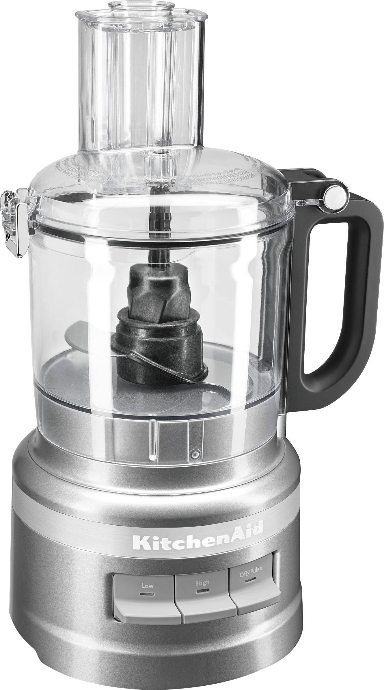 KitchenAid - 7 Cup Food Processor - Contour Silver