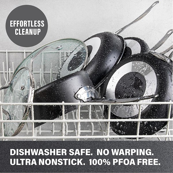 20-Piece Aluminum Ultra - Durable Non - Stick Diamond Infused Cookware and Bakeware Set