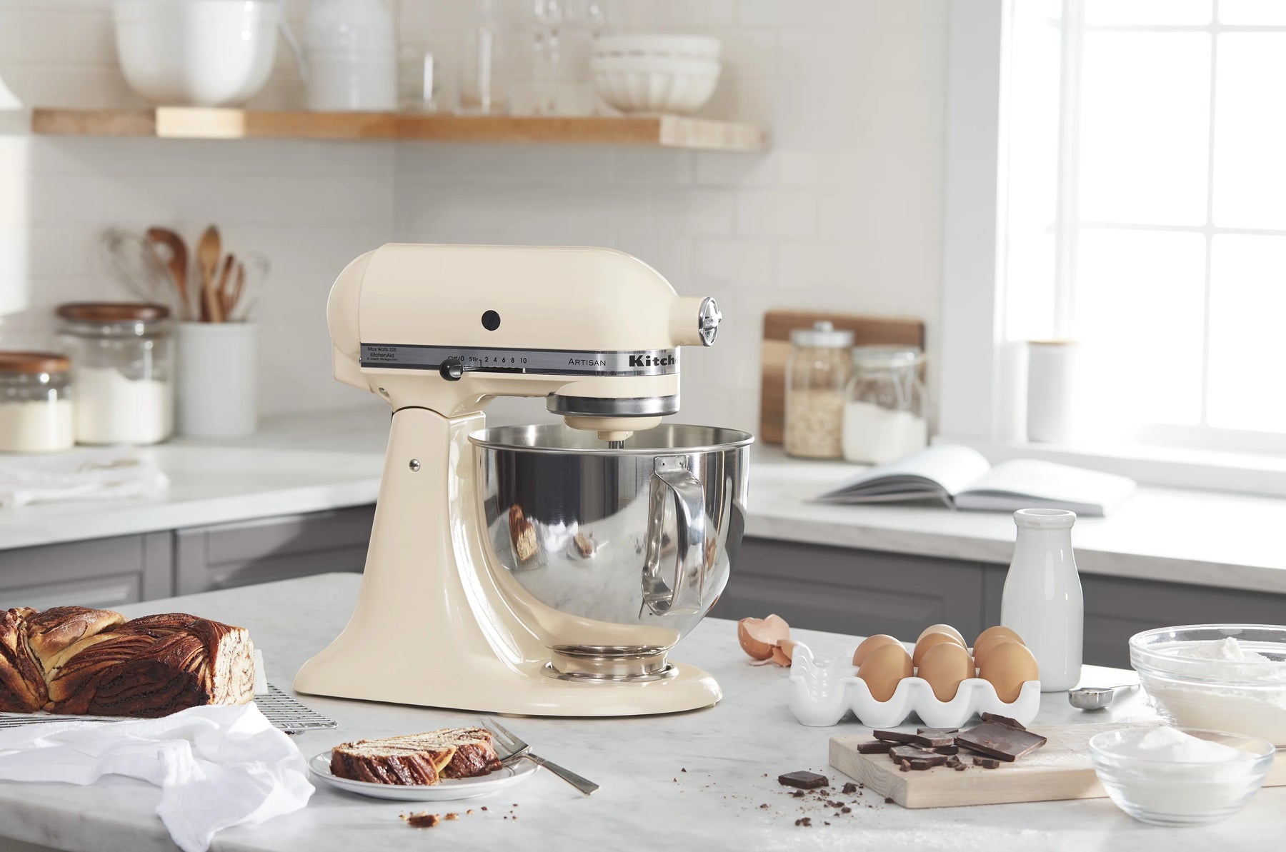 Kitchenaid Artisan Series 5 - Quart Tilt - Head Stand Mixer, Wildflower, KSM156CXWF