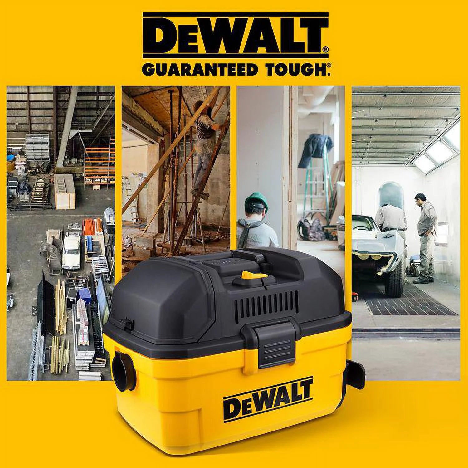 Dewalt 4 - Gal 5 - Peak Hp Toolbox Vac DXV04T