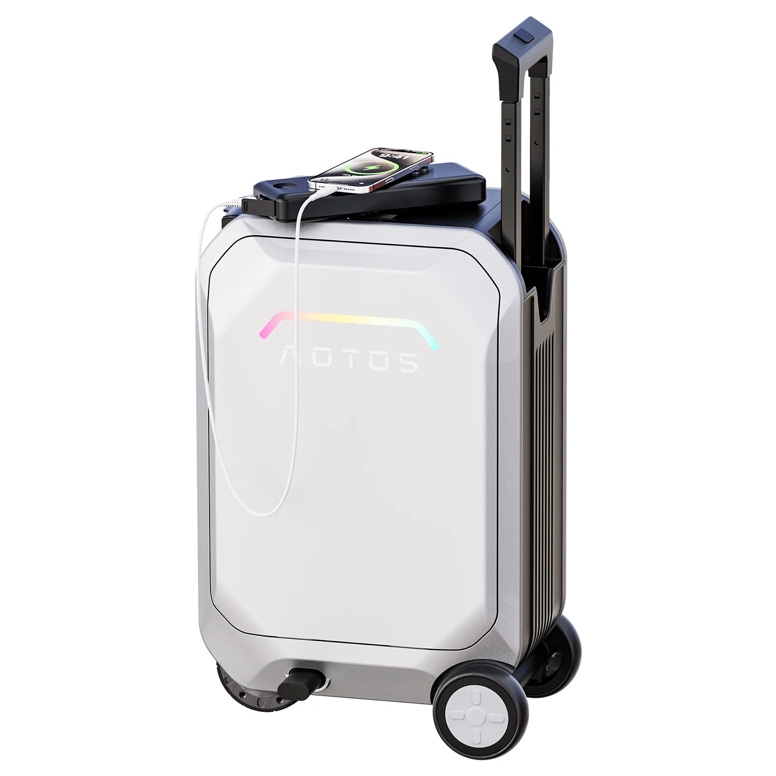L2 - S Smart Rideable Luggage, Foldable Electric Scooter Suitcase, 6.2 Mph Max Speed, 6.2 - Mile Range, Lightweight Portable Design