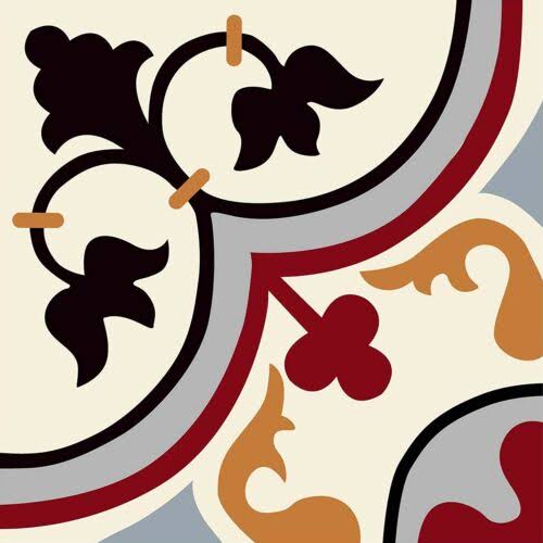 Poromoro Spanish Portuguese Azulejo Style Peel and Stick Backsplash Tile Stickers Set of 16 pcs(5.9_35)