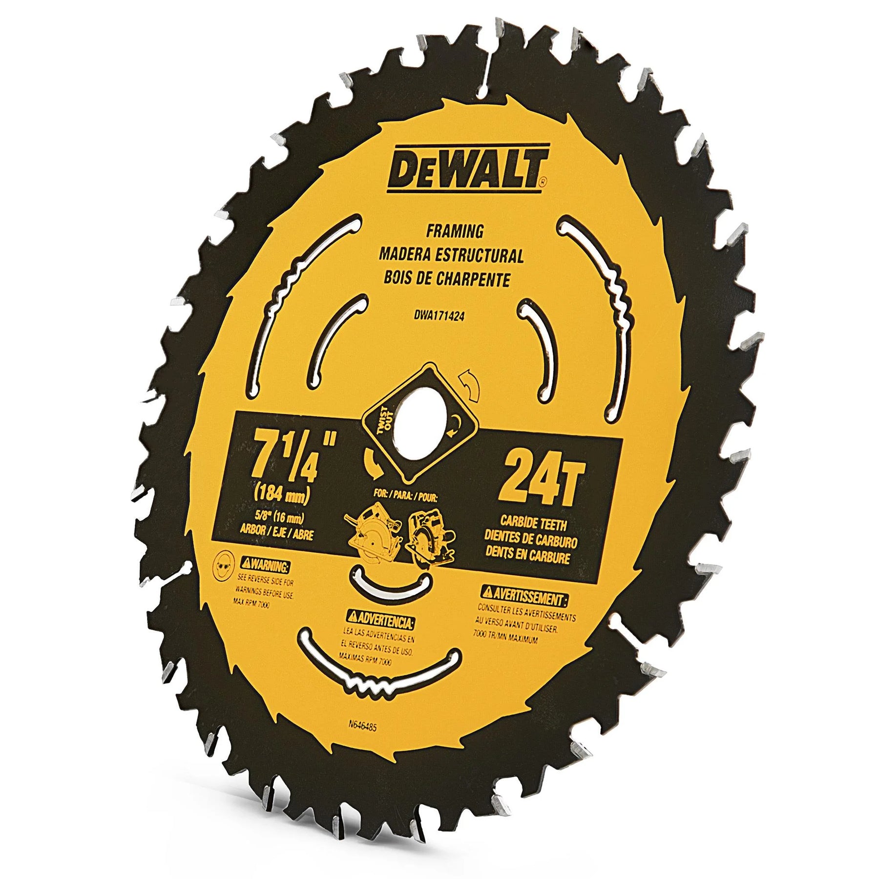 Dewalt FLEXVOLT 60 V 7 - 1/4 In. Cordless Brushless Circular Saw Kit (Battery & Charger)
